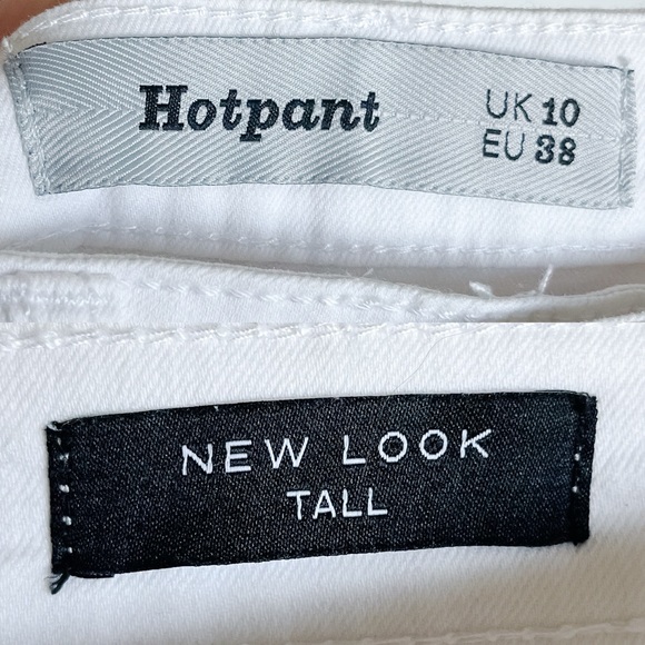ASOS New Look Hotpant White High-Waisted Women’s Shorts - Picture 3 of 5